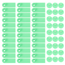 100pcs Transfer Prevention Ear Tags Animal Tags For Farming