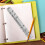 5 pezzi meccanismo rilegatore A6 con 6 per agenda e planner 9