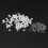 100 pezzi rivetti decorativi 8 mm per borse e 9