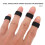 set per tongue drum con adesivi note, portabacchette e plettro 9
