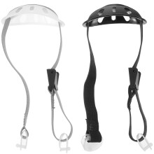 2 pezzi cinturino regolabile per mentoniera casco sicurezza, ricambio