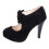 1 paio scarpe con alto , , punta tonda con 1