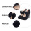 1 paio scarpe con alto , , punta tonda con 10