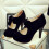 1 paio scarpe con alto , , punta tonda con 6