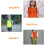 12 gilet allenamento maniche con cinghie elastiche 9