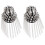 Piastra con Borchie, Nappina e - Coppia (Argento) 9
