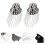 Piastra con Borchie, Nappina e - Coppia (Argento) 10