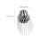 Piastra con Borchie, Nappina e - Coppia (Argento) 3