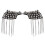Piastra con Borchie, Nappina e - Coppia (Argento) 6