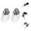 Piastra con Borchie, Nappina e - Coppia (Argento) 8