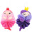 2 pezzi palline bagno con disegni e esfoliante per 4
