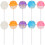 10 in resina con glitter, misto 3