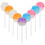 10 in resina con glitter, misto 8