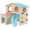 hamsterhuis met schuilplaats, glijbaan, platform en trap 2