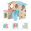 hamsterhuis met schuilplaats, glijbaan, platform en trap 10