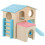 hamsterhuis met schuilplaats, glijbaan, platform en trap 5