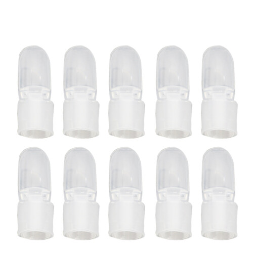 10 pezzi puntoni trasparenti per nail copriunghie