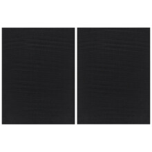 2St Schuim Dempingsmat Aquarium Zwart Antislip En Filterfunctie