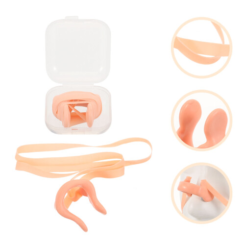 5 clip nasale in silicone con cinghia, per e adulti 2