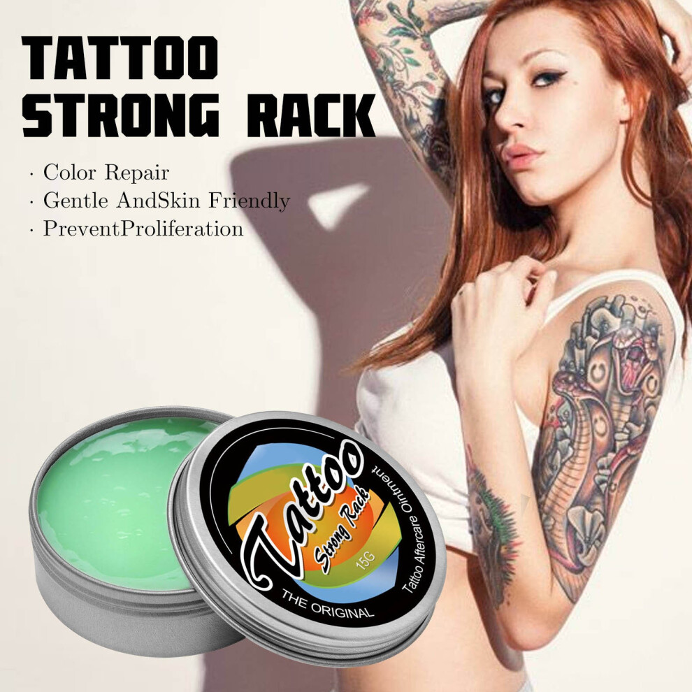 Cream (Multicolor) Tattoos Brightening Aftercare Use This To The Color Of The Tattoos Repair Soothes And Repair Safe For