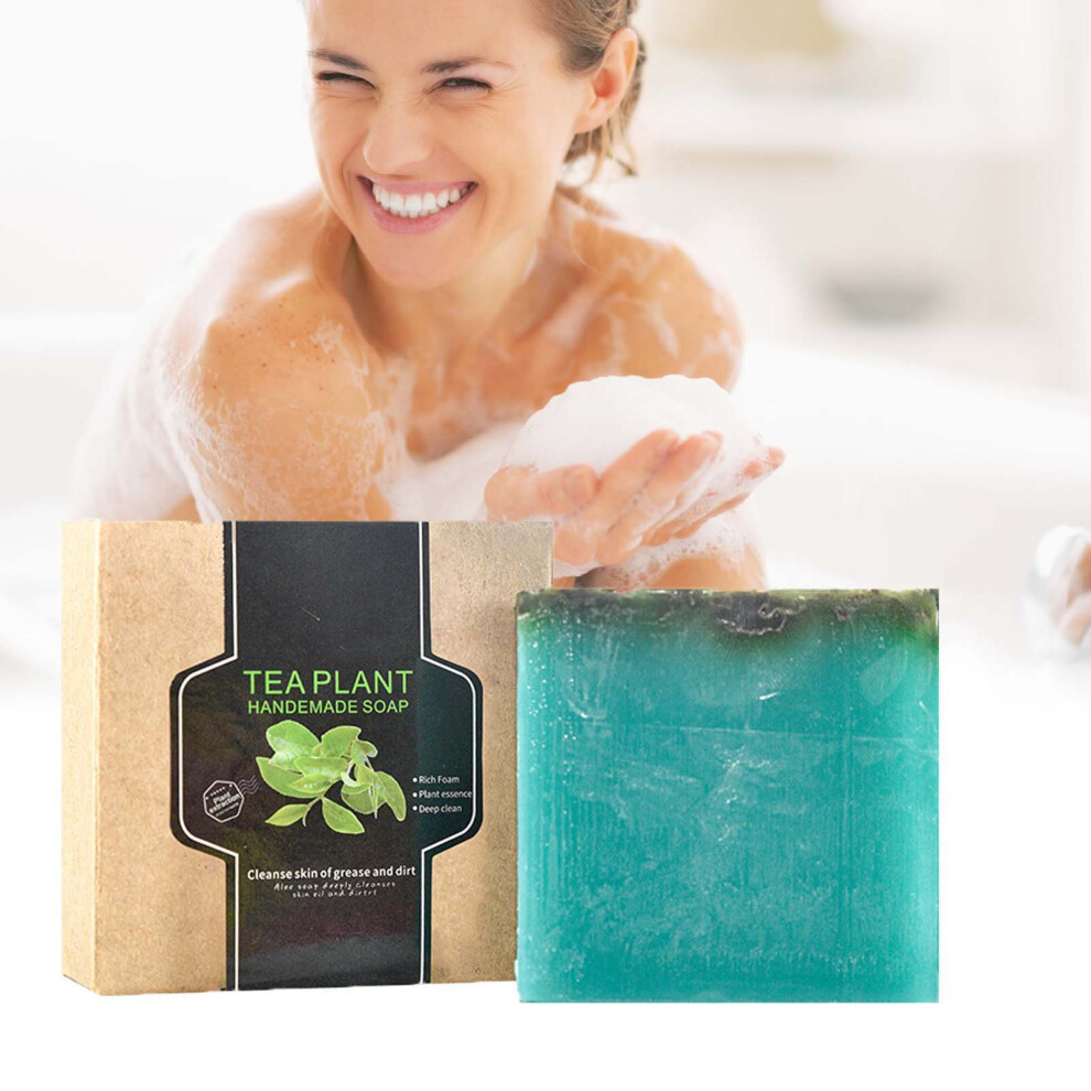 (Multicolor) Natural Facial And Body Soap Moisturizing Soothing And Cleansing Soap Suitable For All Types 100g
