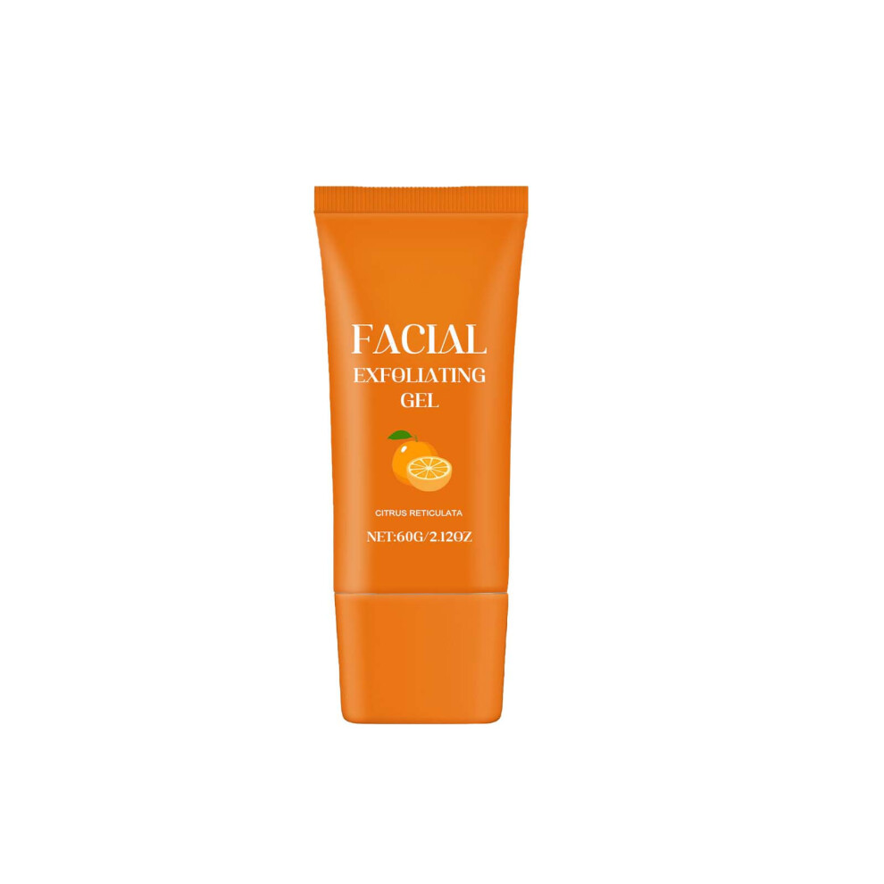 (Multicolor) Exfoliating Gel Glycolic  Even Tone Gentle Exfoliant Gel  Fruit Enzymes  Hyaluronic Sensitive Hydrating Exfoliating Gel Moisturizing 50ml