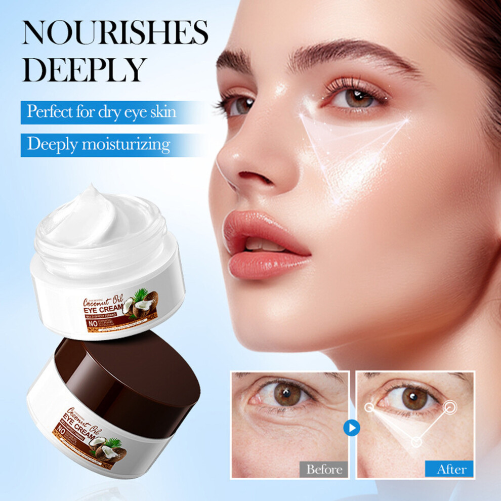 Cream (Multicolor) Coconuts Oil Nourishing Firming Eye 20G