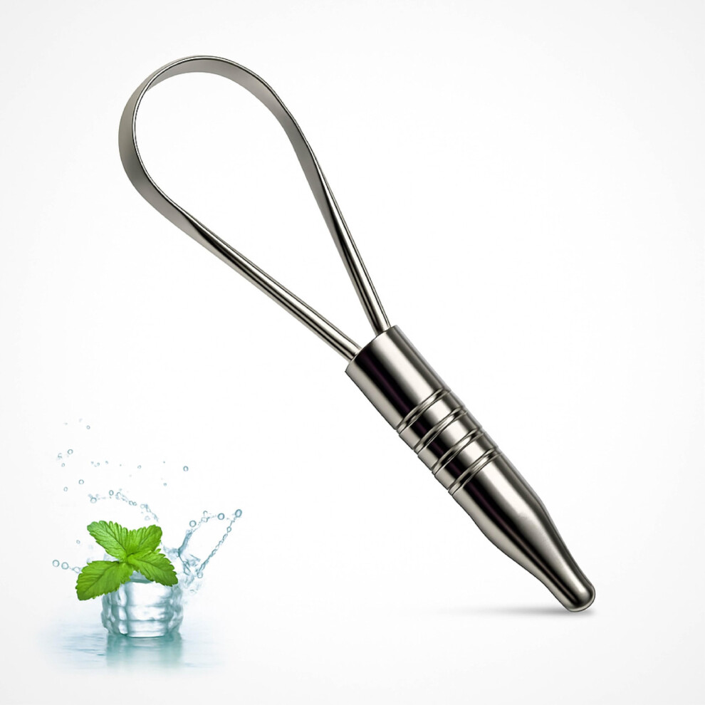 (Multicolor) Tongue Cleaner Stainless Steel Tongue Scraper For Daily Oral Care Robust Hygienic Sustainable