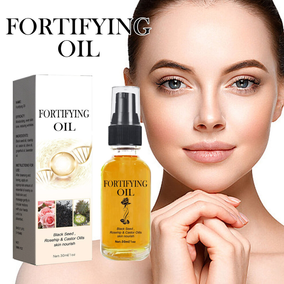 Yellow (Yellow) Facial Moisturizing Oil Facial Hydrating, Nourishing, Firming Skin, Diminishing Wrinkles Moisturizing Oilï¼30Mlï¼