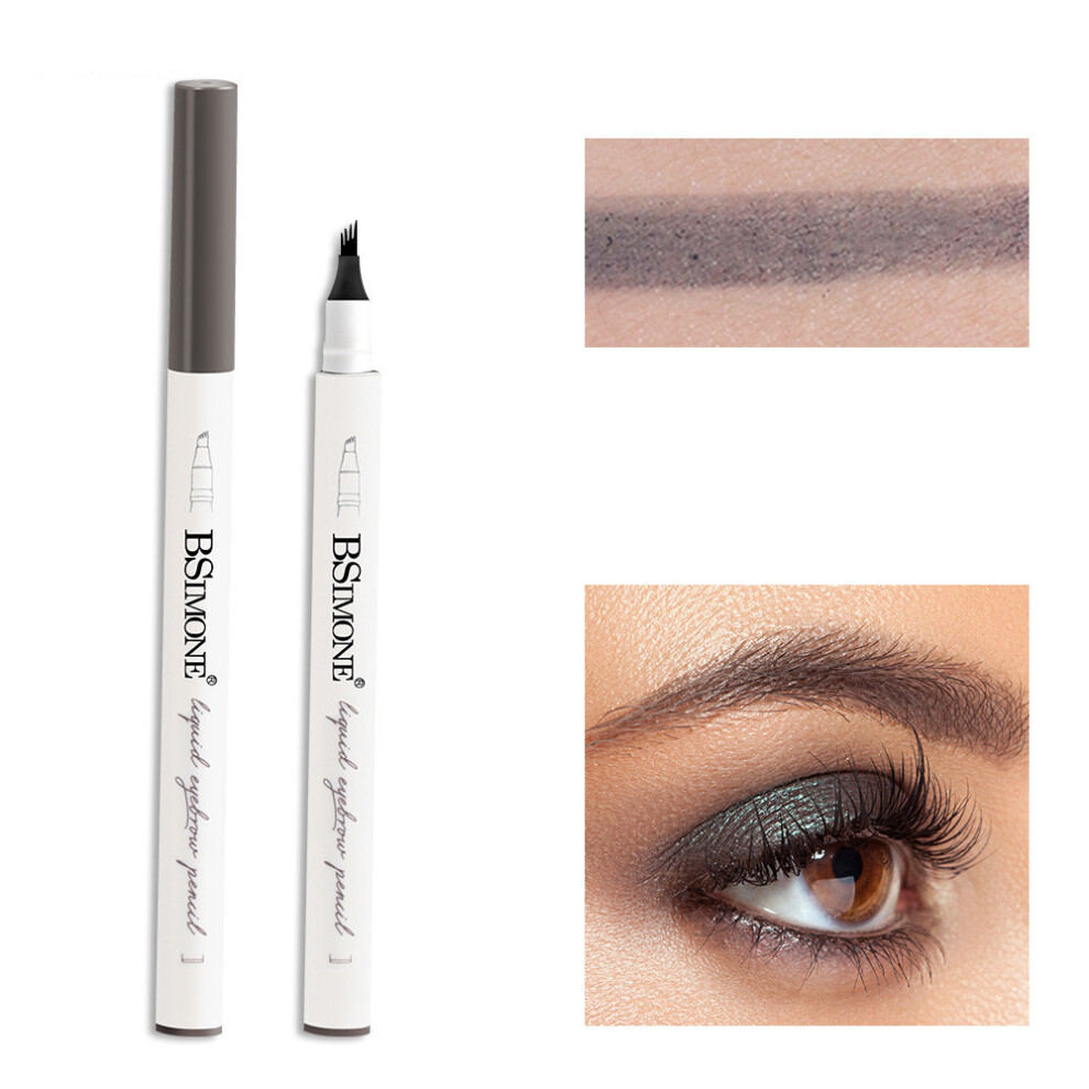 (Multicolor) Four-pronged Eyebrow Pencil Makeup Artist Special Natural Three-dimensional Eyebrow Pencil 2.5ml
