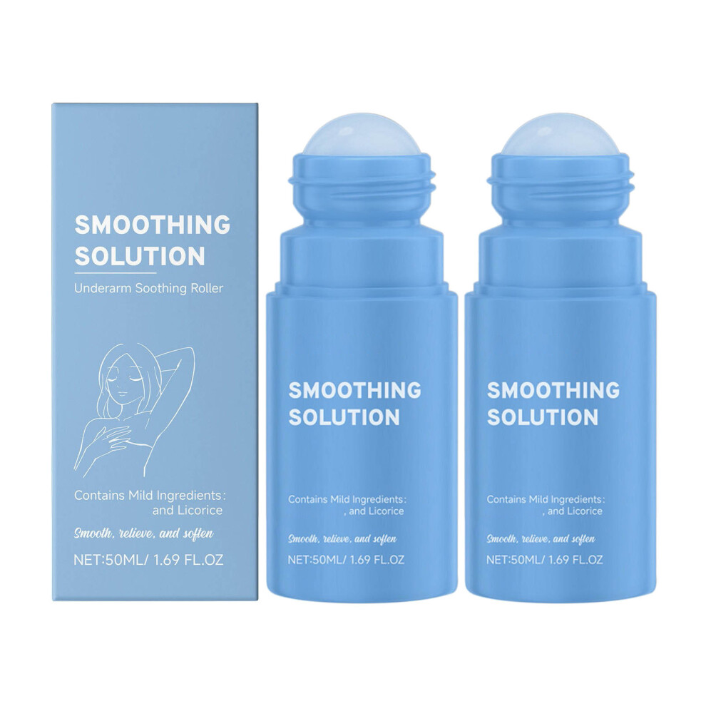 (Multicolor) Underarm After Shave Soothing Roll- Gently Cleanses Armpits Moisturizing And Soothing Serum 50ml
