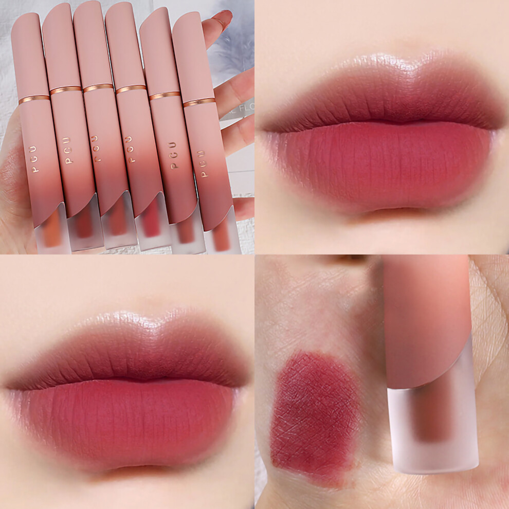 Cream/White (C) Lip Glaze Velvet Matte Matte Lip Mud Lips And Cheek-Use Blush