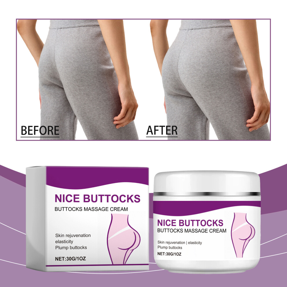 White/Cream () Hip Firming Improves Sagging Smoothness Roughness Shapes Lines Nourishes And Buttocks Care