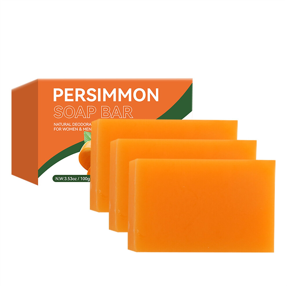 (C) Body Deodorizing Soap Removes Dirt Oil Without Tightness Persimmon 100g