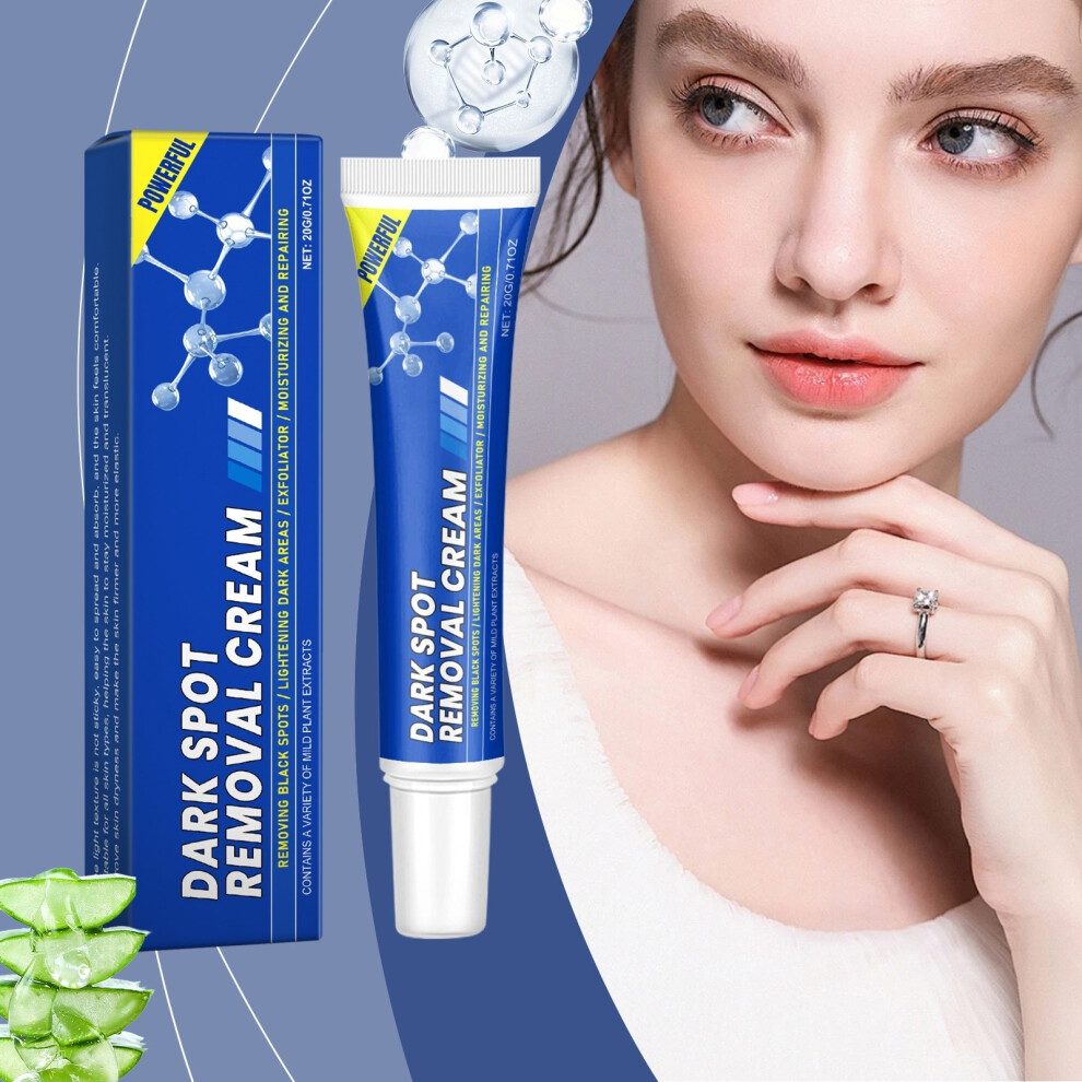 Blue/Cream () Facial Brightens Tone Reduces Melanin Moisturizes And Nourishes Whitens And Brightens Exfoliates And Warms The 20G