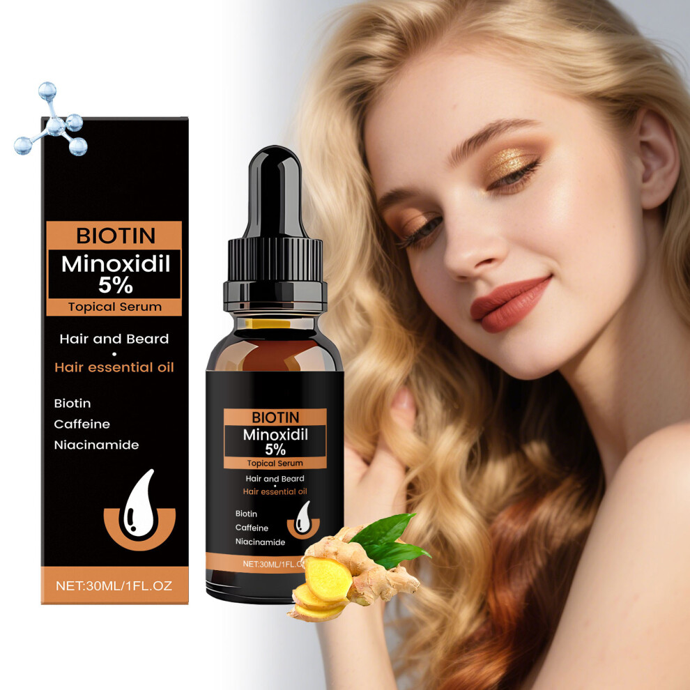 White (White) Nourish And Activate Hair Follicles Thicken Hair Hair Loss And Breakage Nourish Hair 30Ml
