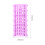 20 stuks haarrollers plastic multicolor voor haardracht 4