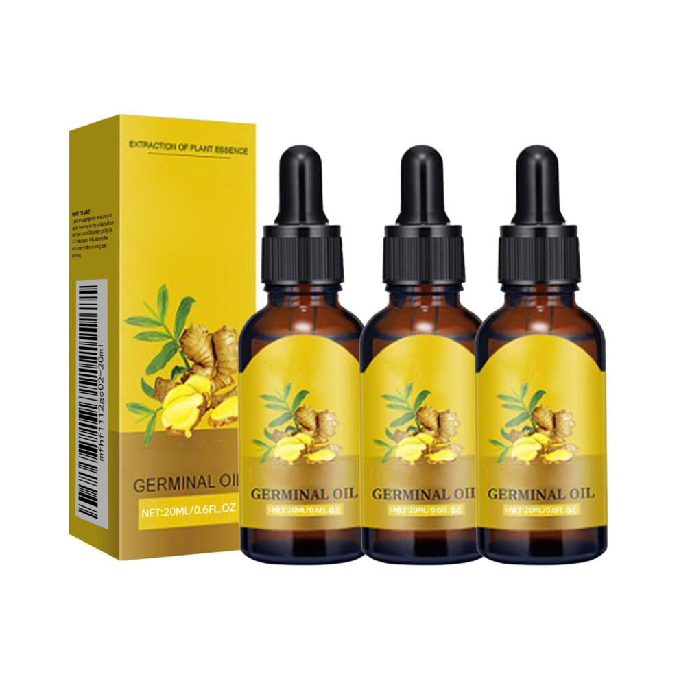 (C) Ginger Liquid For Nourishing And Improving Hair Care Moisturizing And Preventings Nutrient Loss 20ml