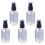 5 pezzi spray 80 ml trasparente con pompa 1