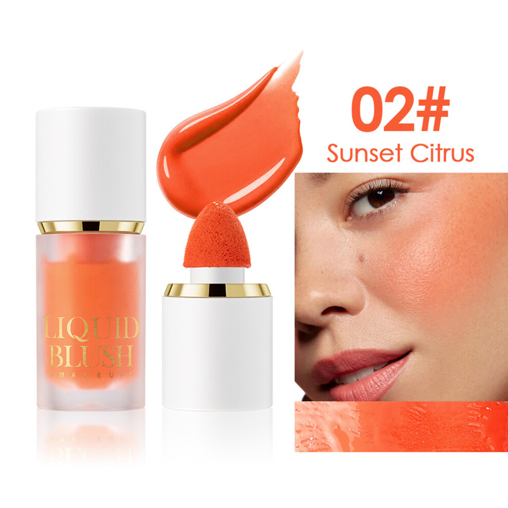 (B) Lip And Cheek Use Rouge Powder Blusher Liquid 6.4ml
