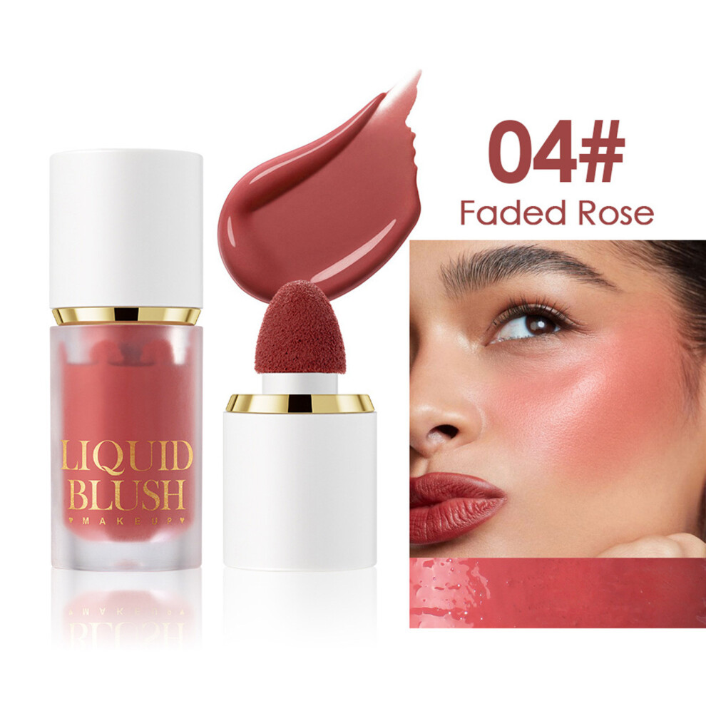 (D) Lip And Cheek Use Rouge Powder Blusher Liquid 6.4ml
