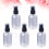 5 pezzi spray 80 ml trasparente con pompa 7