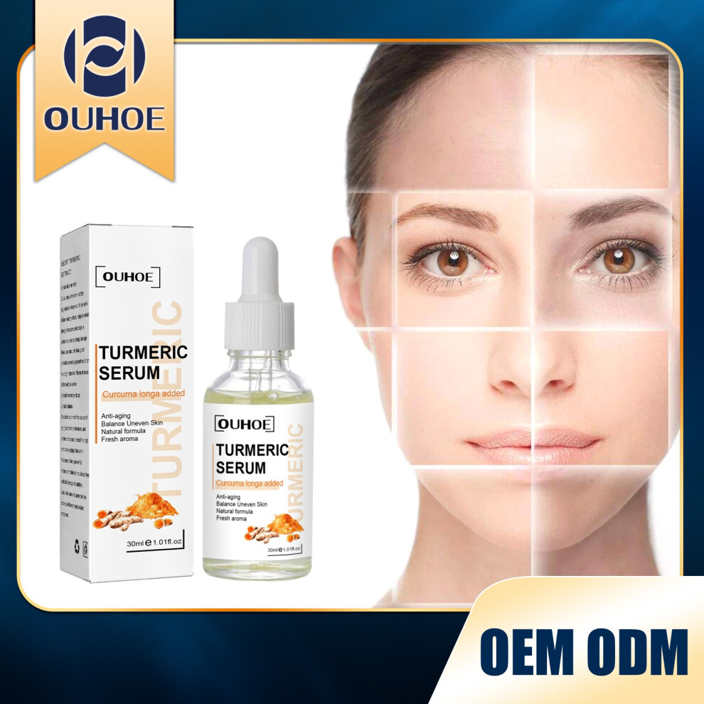 (Multicolor) Turmeric Dark Sp-ot Corrector Serum Moisturizing Repair Serum 30ml