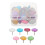 30 pz decorative con per lavagna , colorate 1