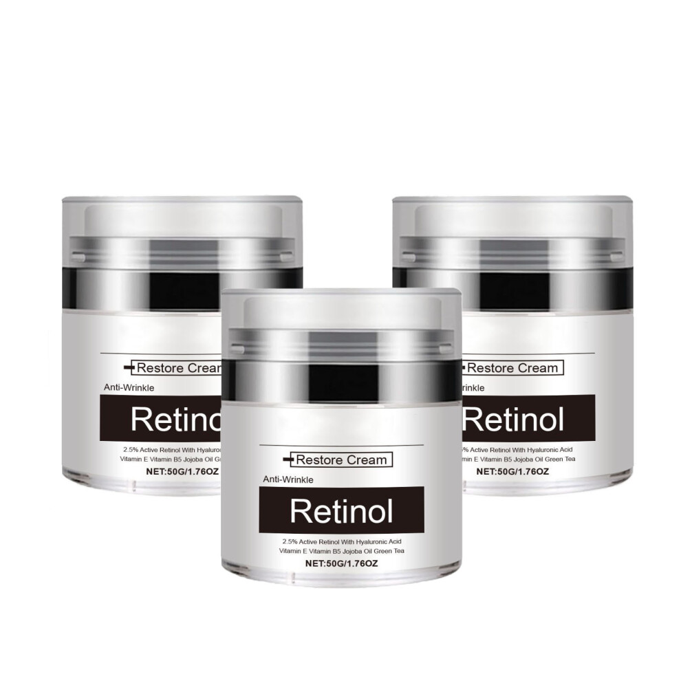 Cream (B) Retinol Face Retinol Moisturizer Retinol Retinol Wrinkle Face Reduces Wrinkles And Firms 50G