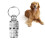 2 huisdier ID label tag opslagbuis kat en hond ( ) 6