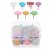 30 pz decorative con per lavagna , colorate 11