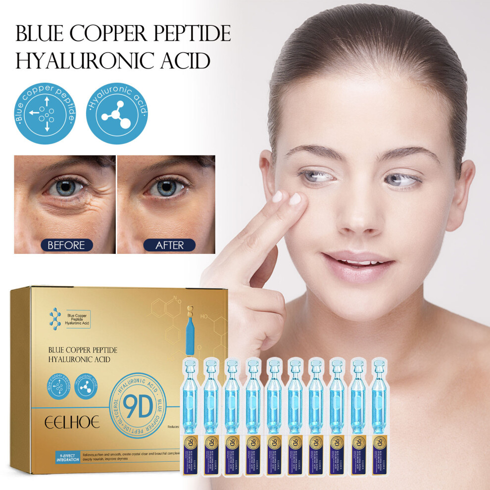 Blue (Blue) Moisturizing, Moisturizing And Brightening Copper Peptide Hyaluronic 15Ml
