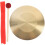 set strumento percussivo gong con martello oro 6
