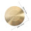 set strumento percussivo gong con martello oro 2